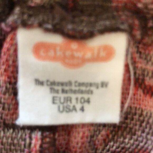 Cakewalk Wide Leg Floral Pants, Girls 4 - Picture 4 of 4